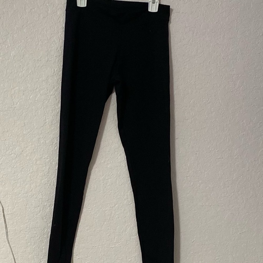 black high waisted leggings